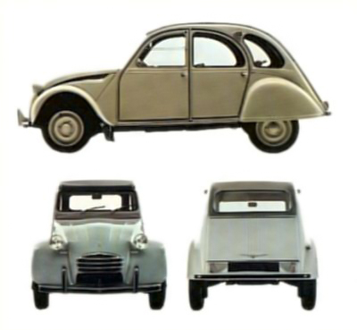 Citron Belgium 2CV AZL