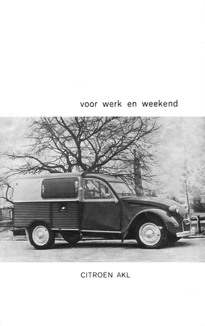 Citron Belgium 2CV AKL