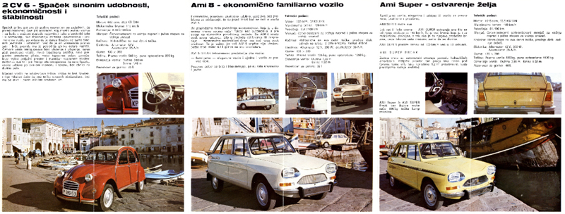 Citro�n Tomos 1973 brochure
