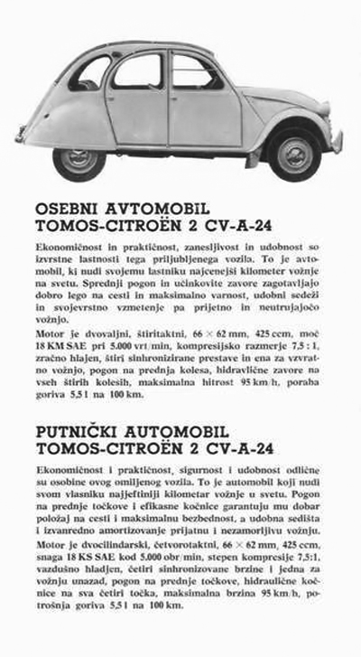 Citro�n Tomos 2 CV-A-24