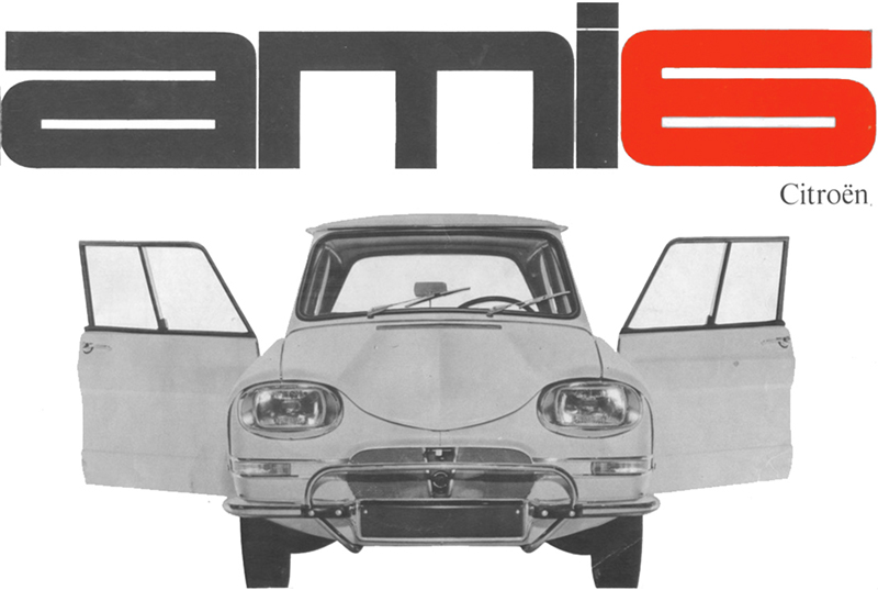 Citro�n Tomos 1966 Ami 6 brochure