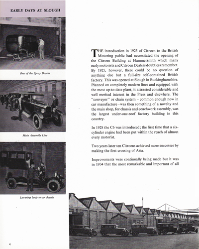 35 years of Citro�n production in Slough