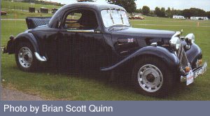 Slough-built Citro�n Light Twelve
                Faux Cabriolet