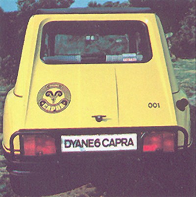 Citron Dyane 6 Capra