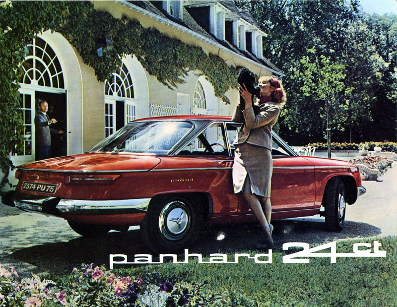 Panhard 24CT brochure