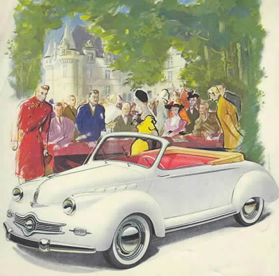 Panhard Dyna publicity