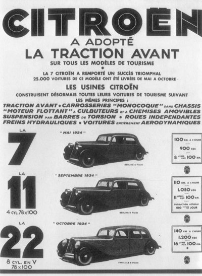 Citro n Traction Avant 22CV