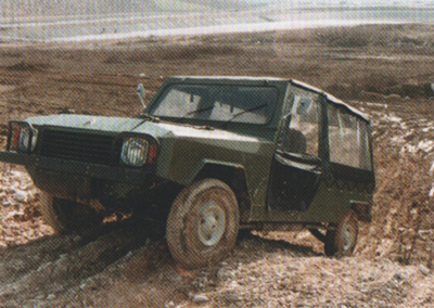 A 4x4 Military Vehicle