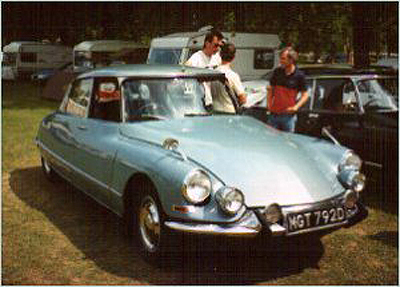Citroën DS Pallas built
                                  in Slough