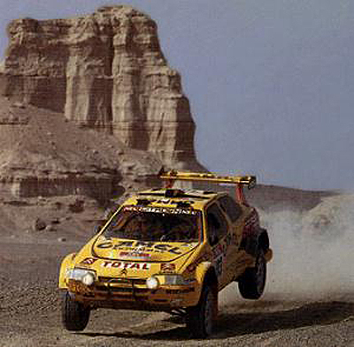 Citroën ZX Rallye Raid in the nineties