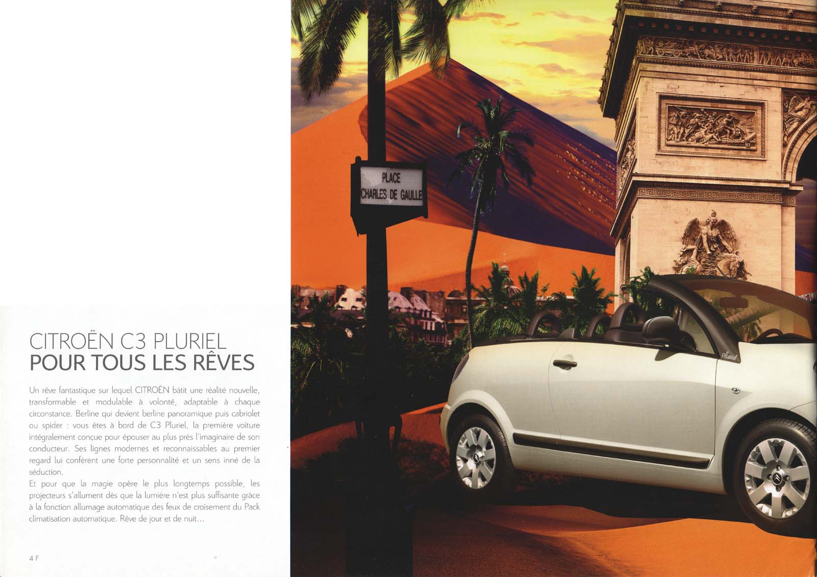Citroën Pluriel 2009 French brochure