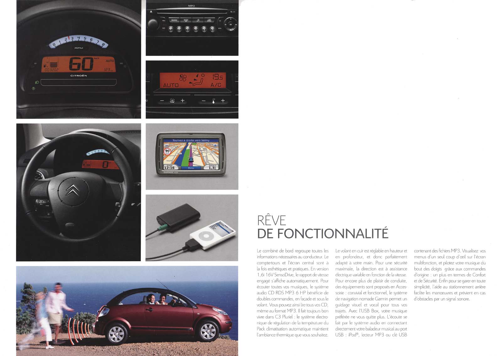 Citroën Pluriel 2009 French brochure
