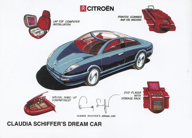 Claudia Schiffer's Dream Car