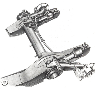 CX rear suspension