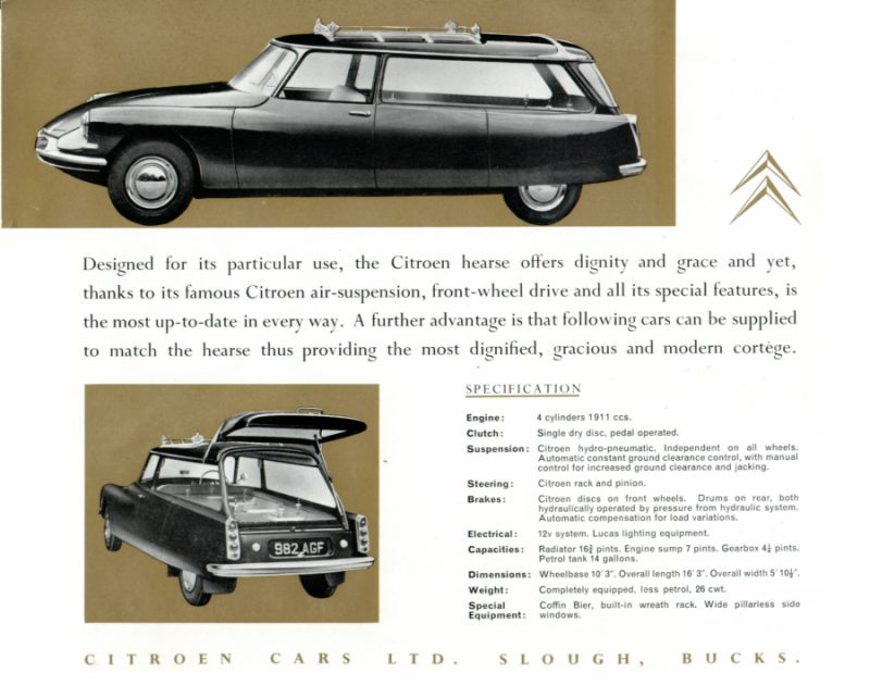 Citro�n Cort�ge hearse