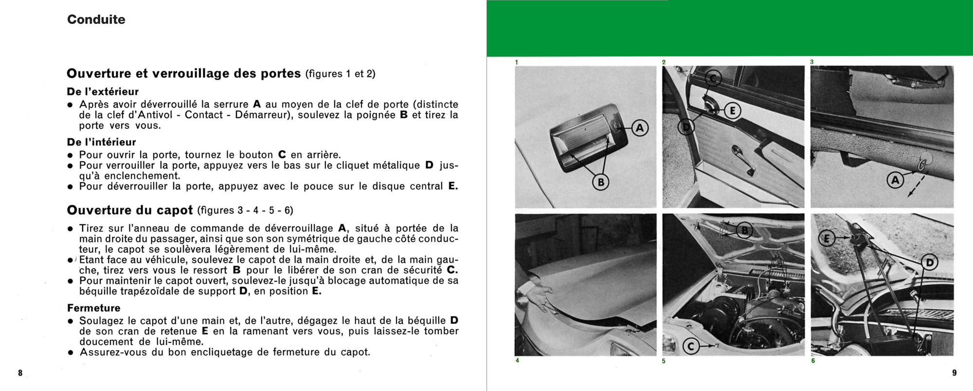 Citroën M35 prototype page 5 Notice d'emploi